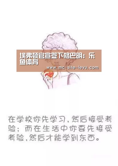 埃弗顿官宣签下格巴明:乐鱼体育(图4) 乐鱼体育