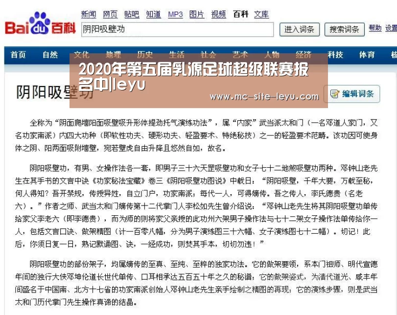 2020年第五届乳源足球超级联赛报名中|leyu(图3) 乐鱼体育